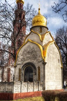Chapel In Novodevichy Convent Stock Photography