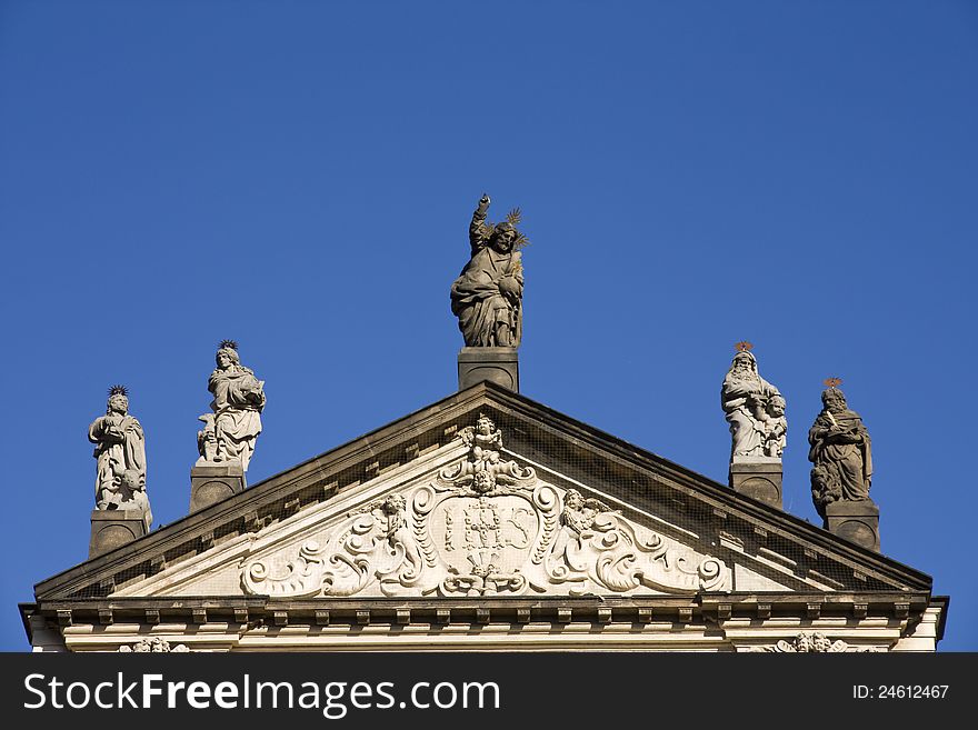 Statues On The Roof