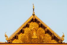 Temple Roof Stock Photography Temple Roof Stock Photography