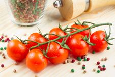 Cherry Tomatoes Stock Image