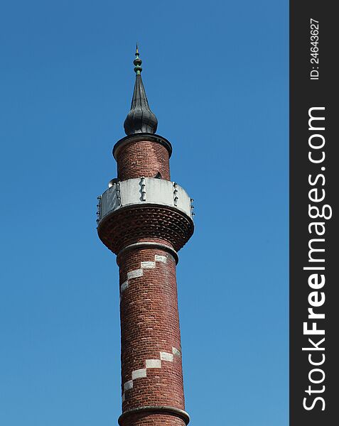 The Minaret Of Kantarcilar Mosque, Istanbul.