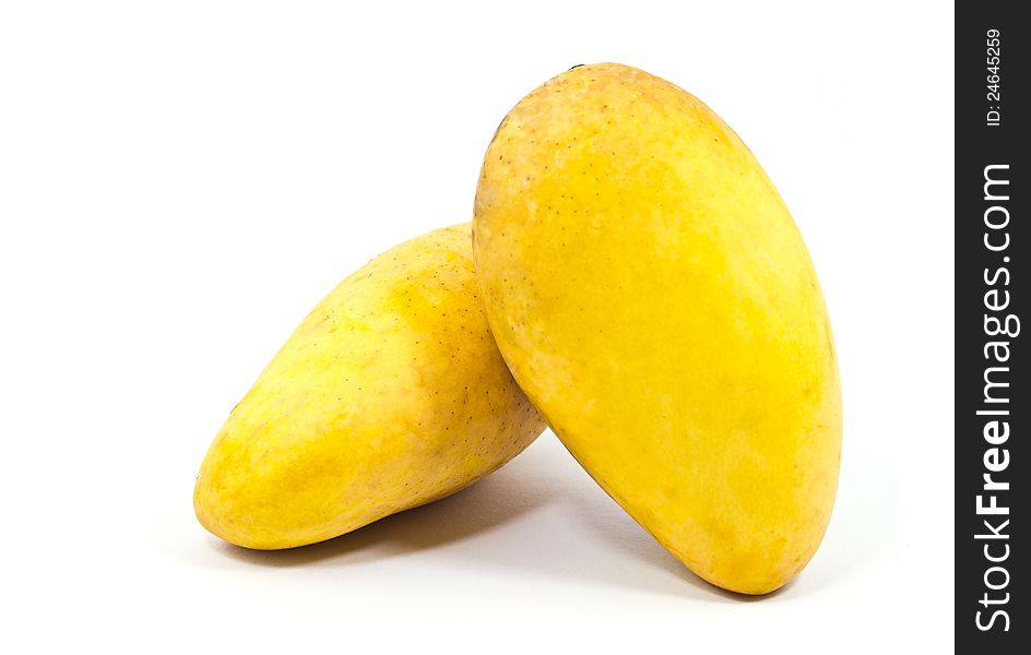Yellow Mango Isolated