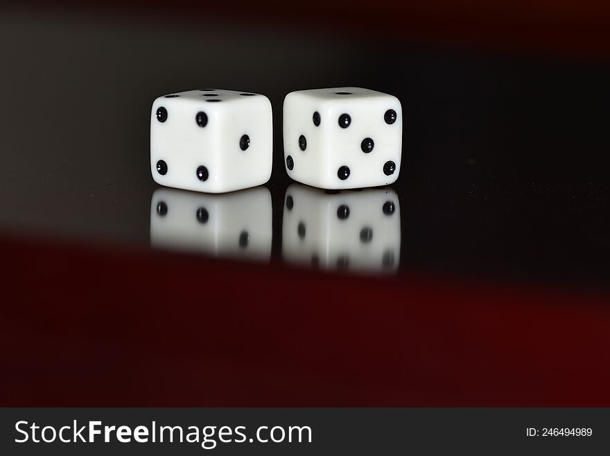 Roll The Dice- Two Die From A Board Game Collection