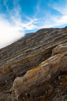 Volcano Ijen Crater Royalty Free Stock Photography Volcano Ijen Crater Royalty Free Stock Photography