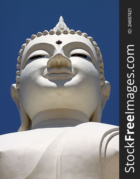 Buddha image - Phra Mongkol Muni Sri Nachuak, Mahasarakham, Thailand.