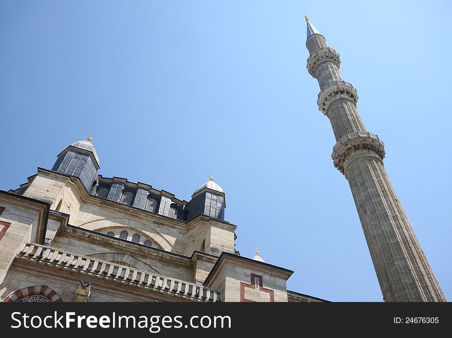 Biggest Mosque Selimiye in Edirne town in Turkey. Biggest Mosque Selimiye in Edirne town in Turkey