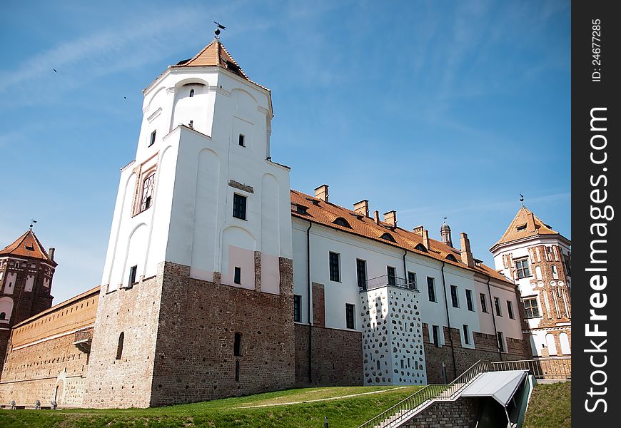 Mirsky Castle Complex in Belarus. Mirsky Castle Complex in Belarus