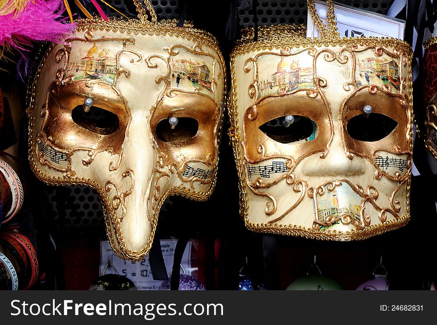 Carnival mask in Venice/Italy/Europe. Carnival mask in Venice/Italy/Europe