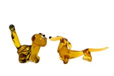 Fugures Of Baltic Amber On White Background Stock Image Fugures Of Baltic Amber On White Background Stock Image