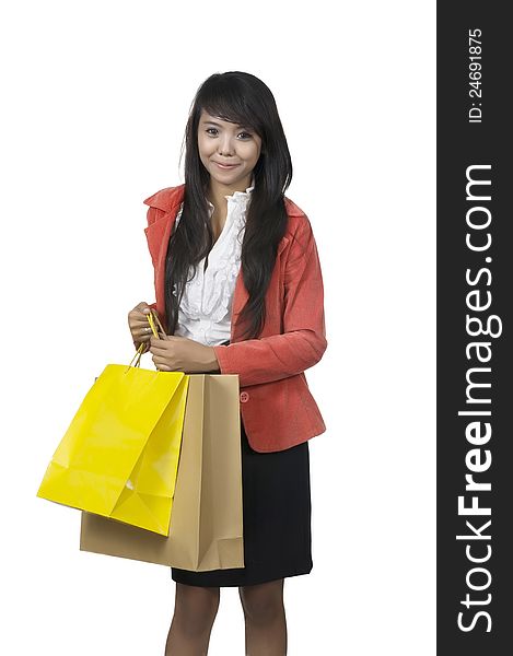Asian Woman Shopping