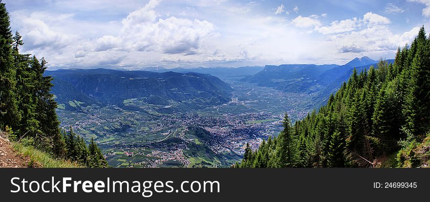 The Adige Valley In South Tyrol