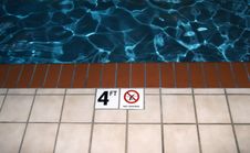 No Diving Stock Photography No Diving Stock Photography