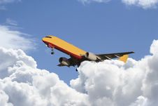 Airliner Taking Off Stock Image Airliner Taking Off Stock Image