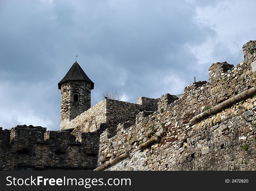 Tower of the castle in Austria