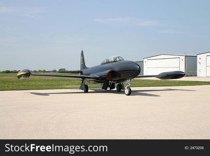 T33 Blue Angels Single in line jet. T33 Blue Angels Single in line jet