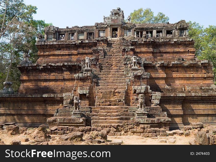 Phimeanakas temple steps, Angkor, Cambodia