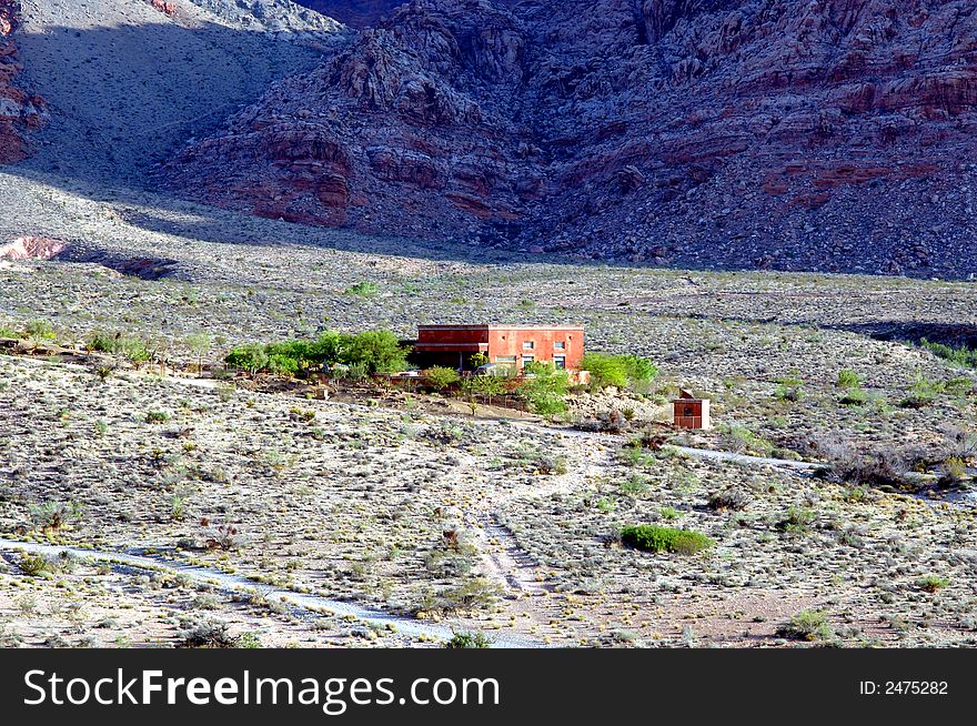 Adobe House In Red Rock Canyon