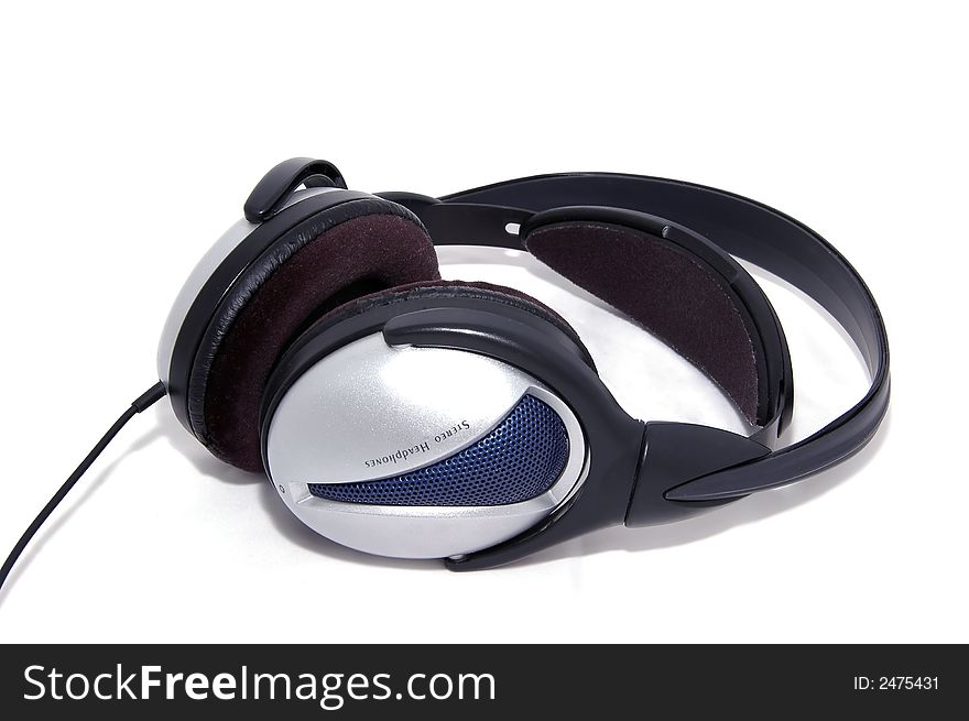 Stereo HeadPhones isolated on white