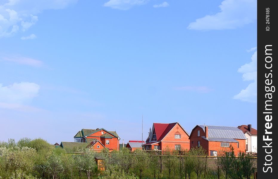 Some private houses in suburb