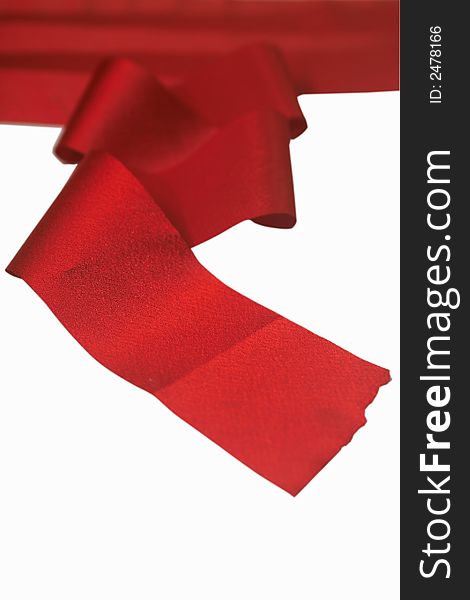 An image with a red ribbon