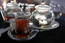 Traditional Turkish Tea Royalty Free Stock Photos Traditional Turkish Tea Royalty Free Stock Photos