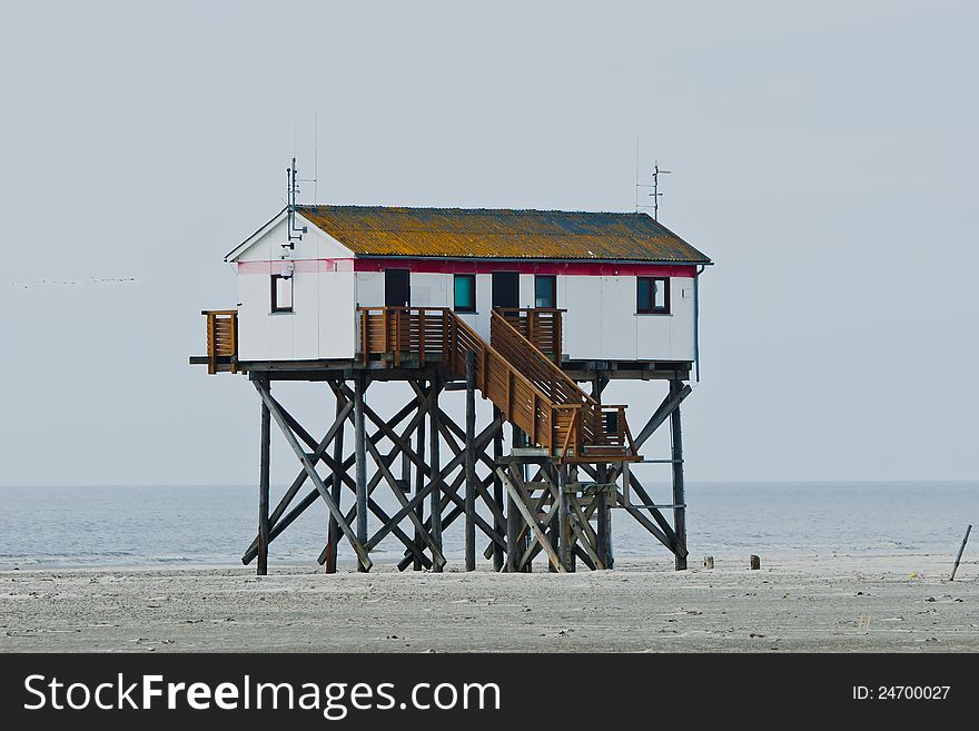 Stilts at St. Ording (Deutschland)