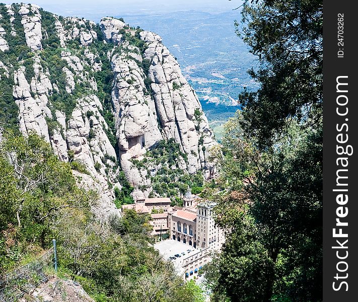 Monastery of Montserrat. Catalonia. Spain