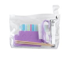 Manicure Set Bag Royalty Free Stock Photography Manicure Set Bag Royalty Free Stock Photography