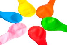 Star-shaped Balloons Royalty Free Stock Images Star-shaped Balloons Royalty Free Stock Images
