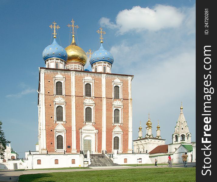 Cathedral of the Dormition in Ryazan kremlin