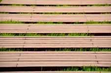 Boardwalk And Grass Royalty Free Stock Photo Boardwalk And Grass Royalty Free Stock Photo