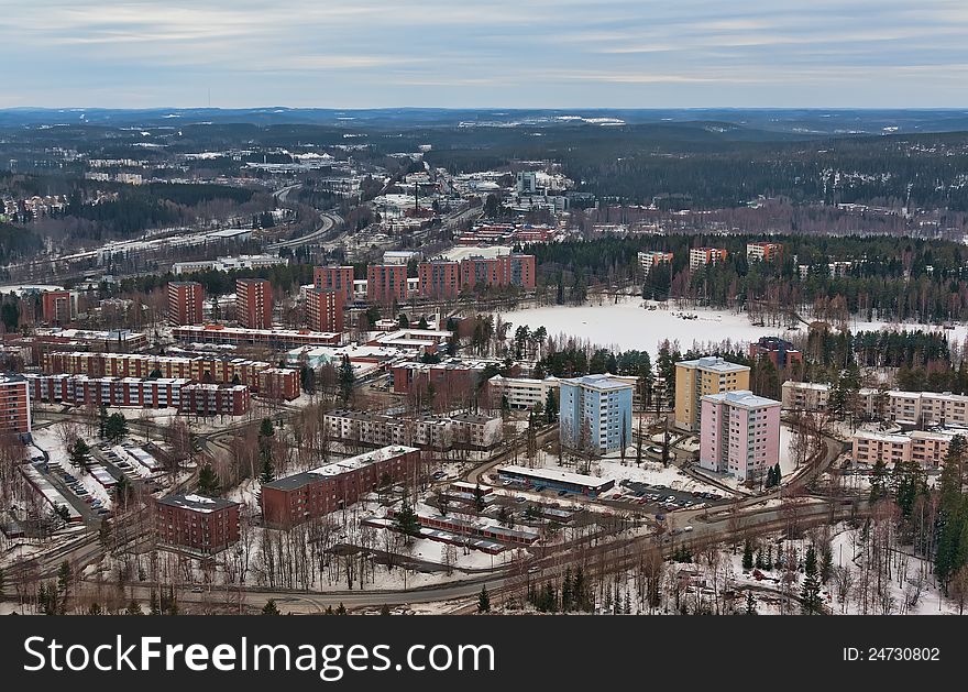 View From The Tower To The Northern City