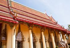 Thai Temple. Royalty Free Stock Photos