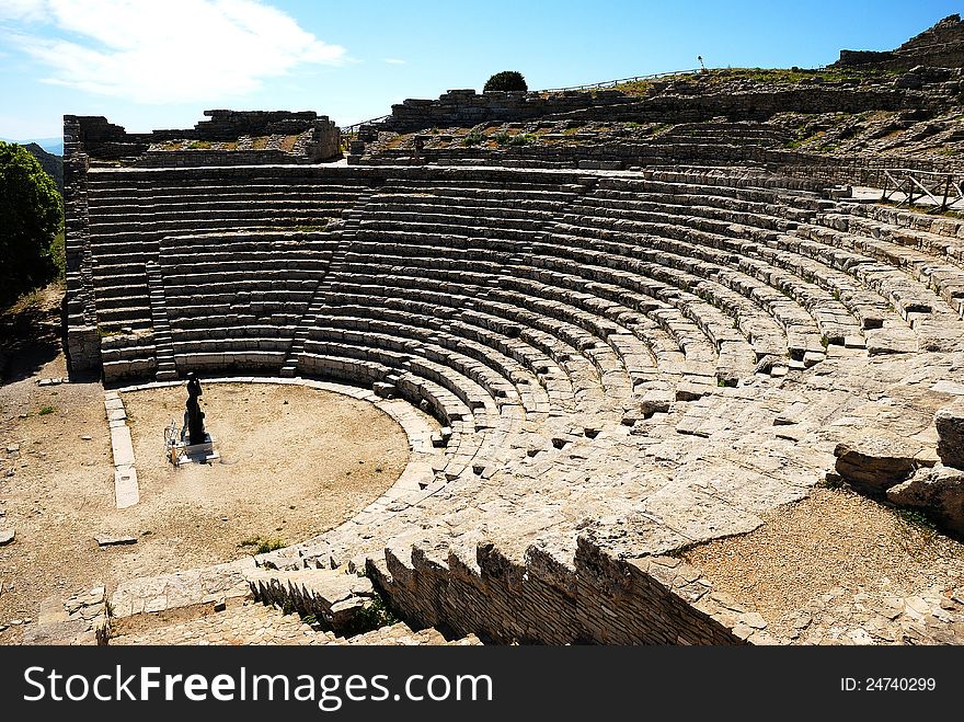 Segesta &x28;Sicily&x29; - The Theater
