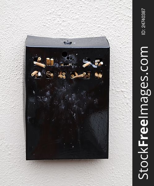 Wall Mounted Ashtrays