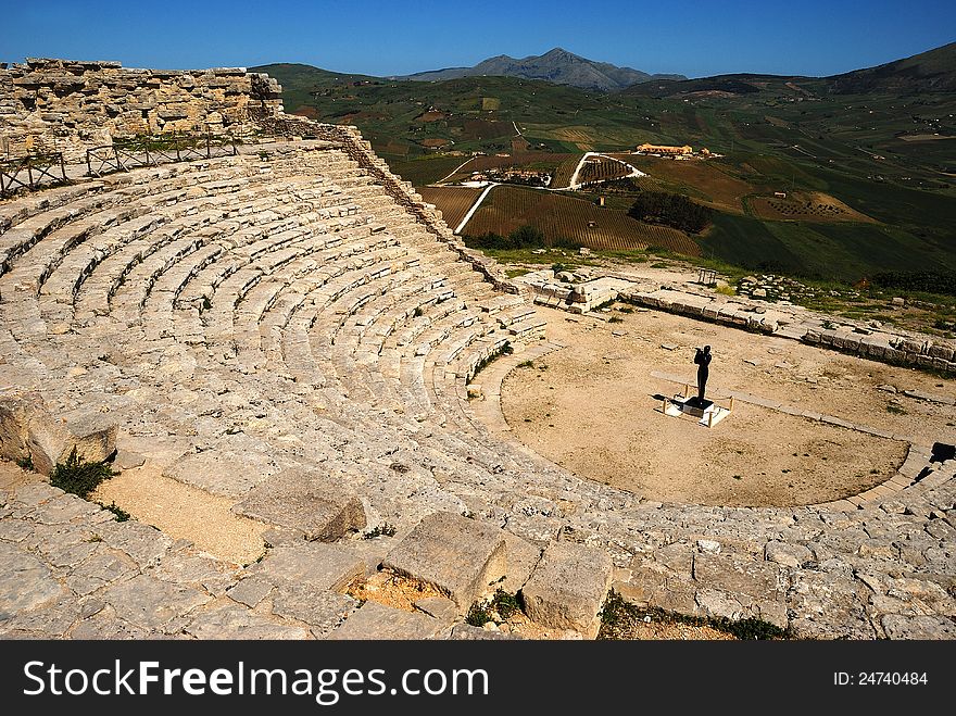 Segesta &x28;Sicily&x29; - The Theater
