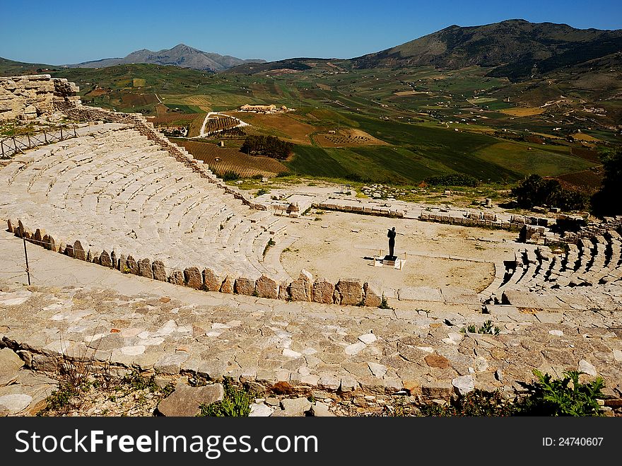 Segesta &x28;Sicily&x29; - The theater