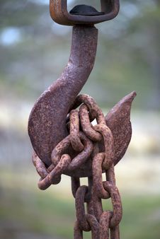 Rusty Hook Royalty Free Stock Images Rusty Hook Royalty Free Stock Images
