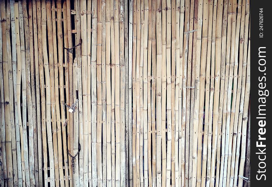 Background tekstur patten bamboo natural color