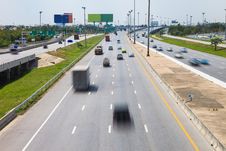 Highway Royalty Free Stock Photography Highway Royalty Free Stock Photography