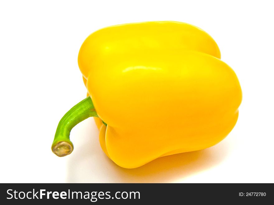 Yellow Pepper Close-up