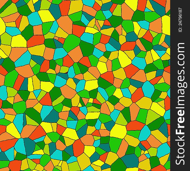 The colorful mosaic seamless background