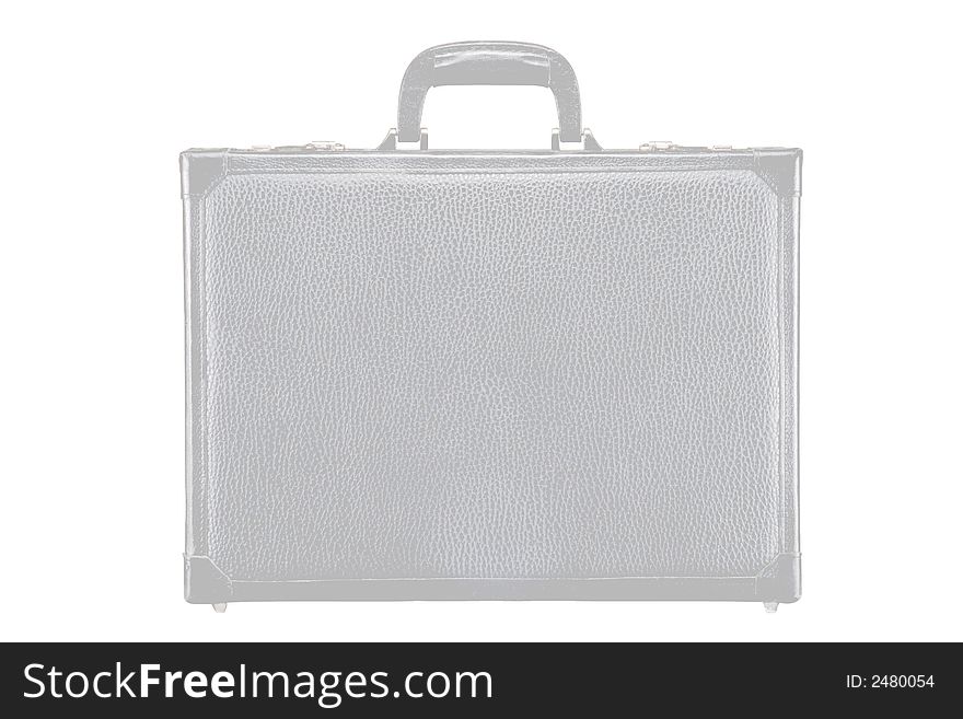 Briefcase of massage board and background. Briefcase of massage board and background