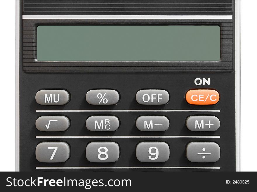 Calculator (close-up)