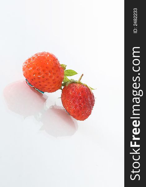 Agriculture, strawberry, delicious, treasure, isolated, organic, natural, nature, desert, sweet, fruit, cake, food