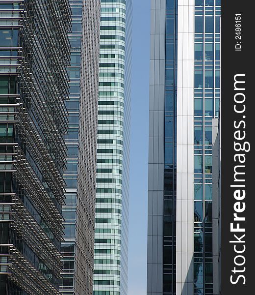 Modern London Office Buildings