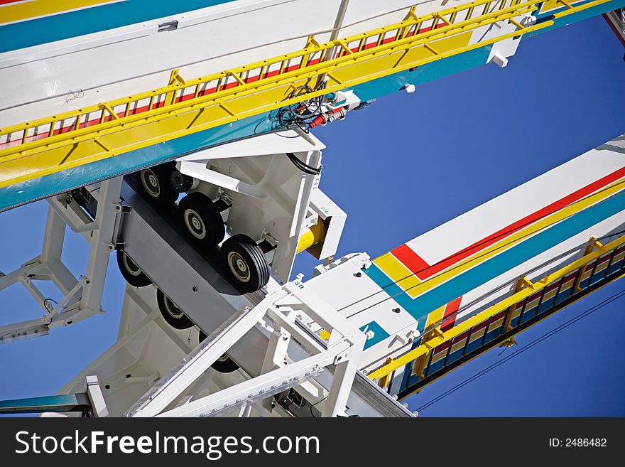 Detail Of The Ferris Wheel.