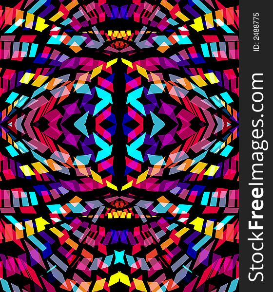 A simple abstract color based pattern background. A simple abstract color based pattern background.