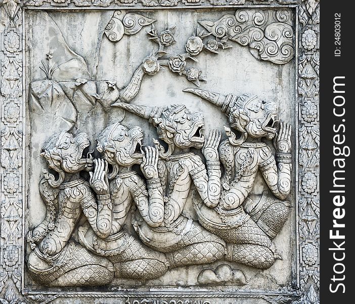 Ramayana Sculpture