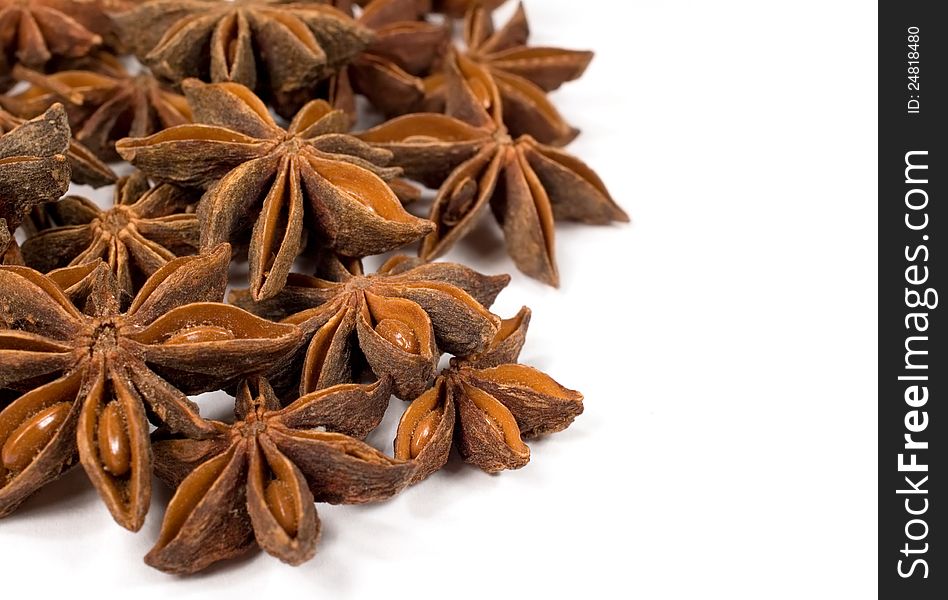 Star Anise With Copy Space